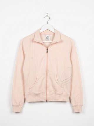 Adidas Vintage Zip Up Track Jacket Tracktop Pink