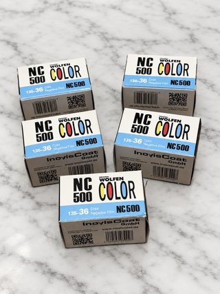 Pack 5 Carretes Wolfen NC500 Color 135