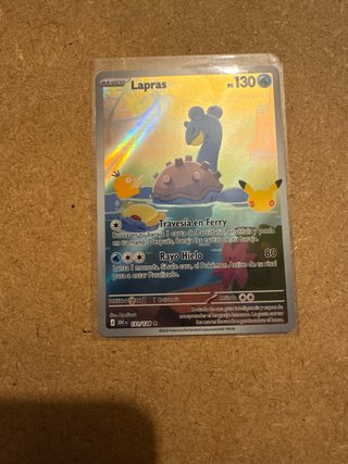 Carta Pokémon Lapras 30 Aniversario