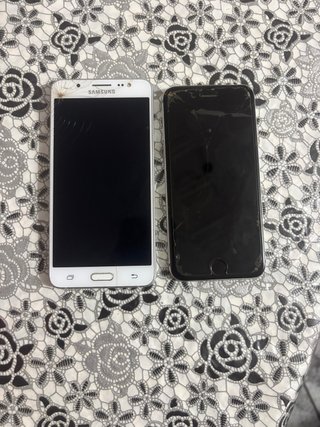 Lote de 2 Móviles Samsung y iPhone