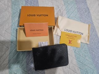 Tarjetero Louis Vuitton Negro