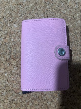 Cartera secrid rosa