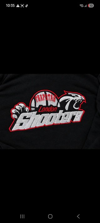 Sudadera Trapstar London Shooters Negra