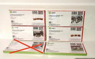 Maquetas Puestos Navideños Escala N