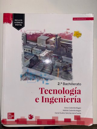 Tecnología e Ingeniería, 2 Bachillerato