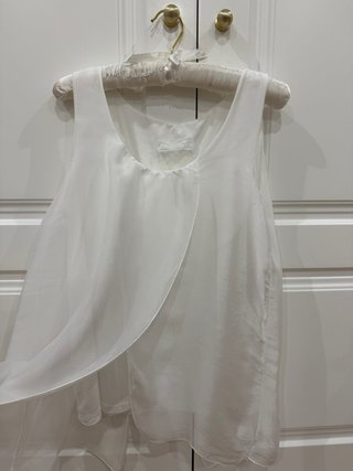 Blusa Blanca Talla Única