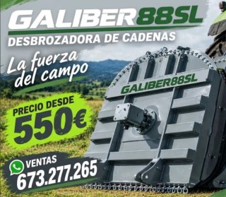 Desbrozadora de Cadenas Galiber 88SL