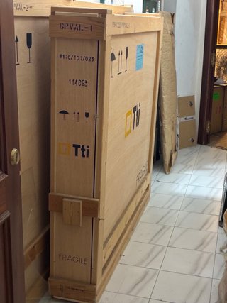 Caja de Transporte de Madera