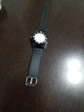 Reloj de pulsera negro