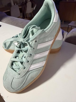 Zapatillas adidas Gazelle Verde Agua verdaderos