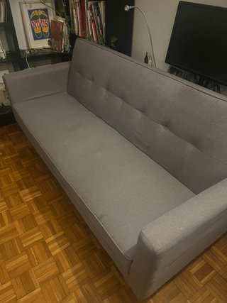 Sofá cama gris