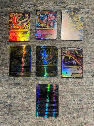 Set de 7 Cartas Pokémon Especiales