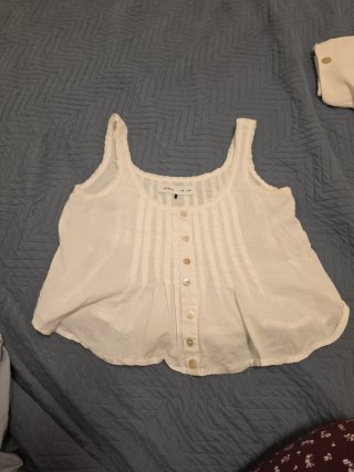 Blusa blanca. Talla XS