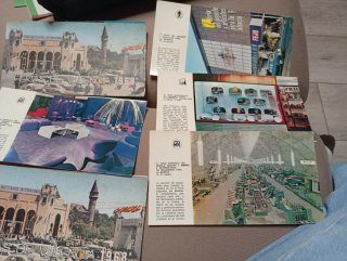 Lote de 5 Postales Ferias de Valencia Años 60