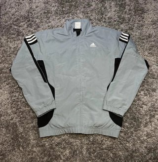 Cortavientos Adidas vintage Y2K azul claro L