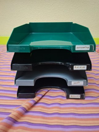 Set de 4 Bandejas Organizadoras Esselte