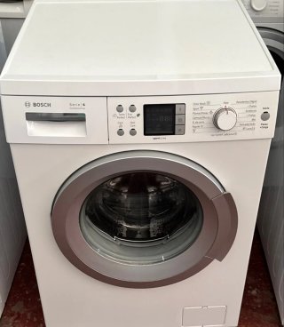 LAVADORA BOSCH DE 8 KILOS EN BLANCO SERIE 6