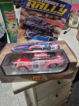 Maqueta Renault Alpine Rally Montecarlo 1/18