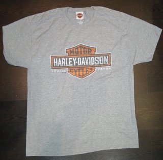 Camiseta Harley Gris Talla L