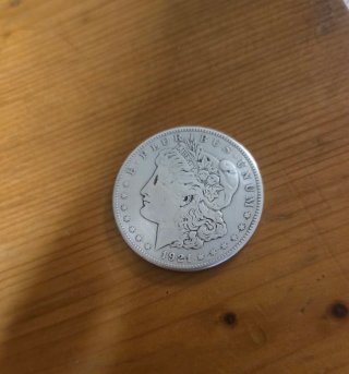 Dólar Morgan de Plata - Expanded Shell