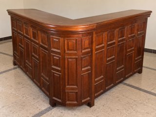 Barra de Bar de Madera Estilo Clásico