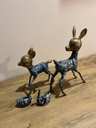 Set de 4 Figuras de Latón o Bronce