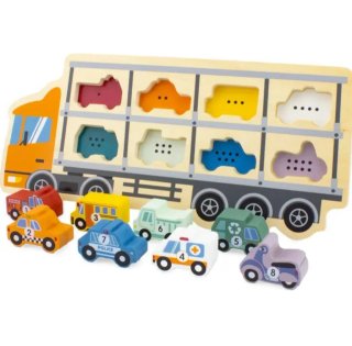 Puzzle de Madera Infantil Camión
