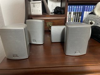 Set de 4 Altavoces JBL Plateados
