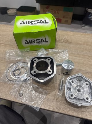 Cilindro Airsal 70cc para motor AM6