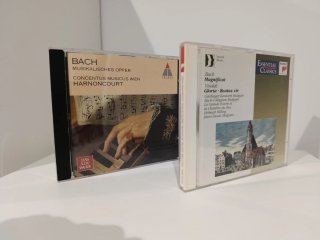 Lote 2 CDs Música Clásica: Bach y Vivaldi