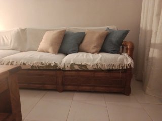 Conjunto Sofá 3 Plazas y 2 Sillones de Bambú
