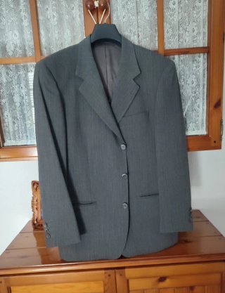 Chaqueta de Hombre Gris Talla 50