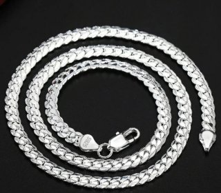 Conjunto Cadena de Plata 925