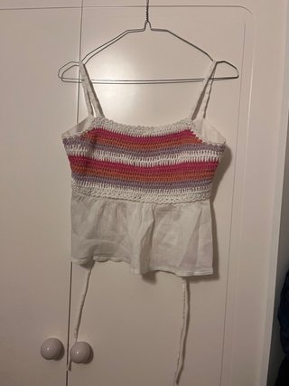 Blusa Mango de tirantes
