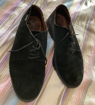 Zapatos Sport Snipe de Serraje Negro