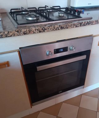 Horno Beko de acero inoxidable