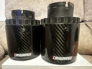2 Colas de Escape Carbono CIRYGARAGE
