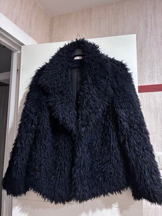 Chaqueta de pelo Sfera negra