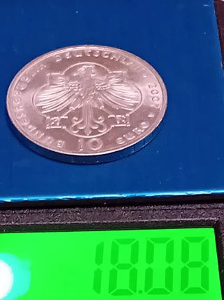 Moneda 10 Euro Plata de ley Alemania 2007