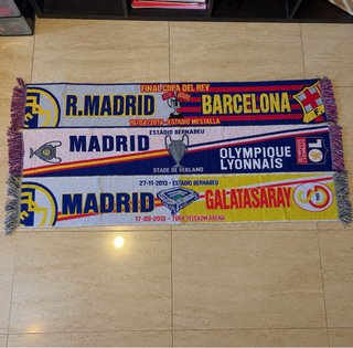 Lote de 3 Bufandas de Fútbol