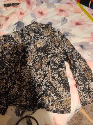 Blusa Estampada Marks & Spencer Talla 50