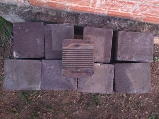 Lote de 26 Ladrillos Refractarios