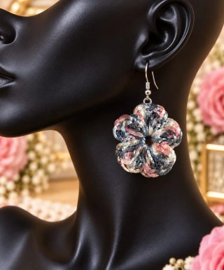 Pendientes crochet