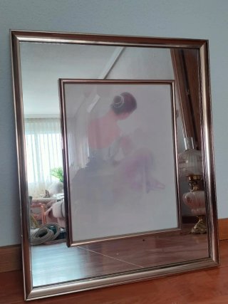 Cuadro Espejo Decorativo Bailarina