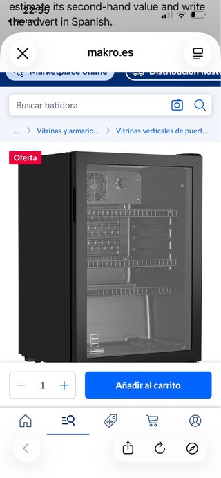 Nevera Expositora METRO Professional