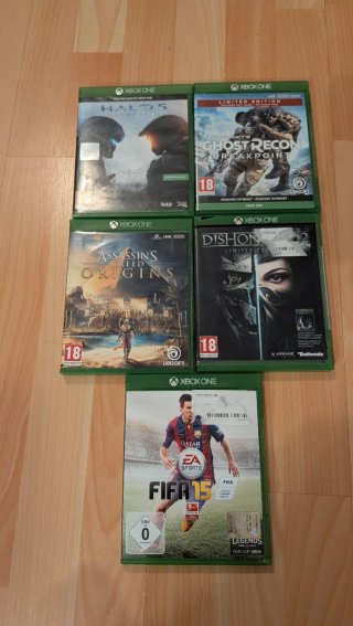 Confezione da 5 giochi Xbox One / Series