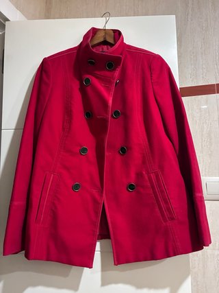 Chaquetón Rojo Mango Talla M