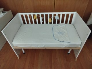 Cuna Colecho Convertible colchón incluido