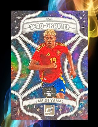 Carta Lamine Yamal Zero Gravity 2025-26 Panini