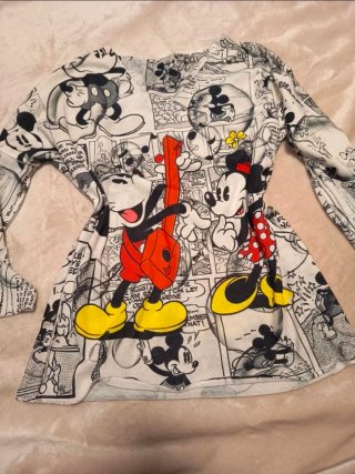 Camiseta Mickey Mouse Estampado Cómic